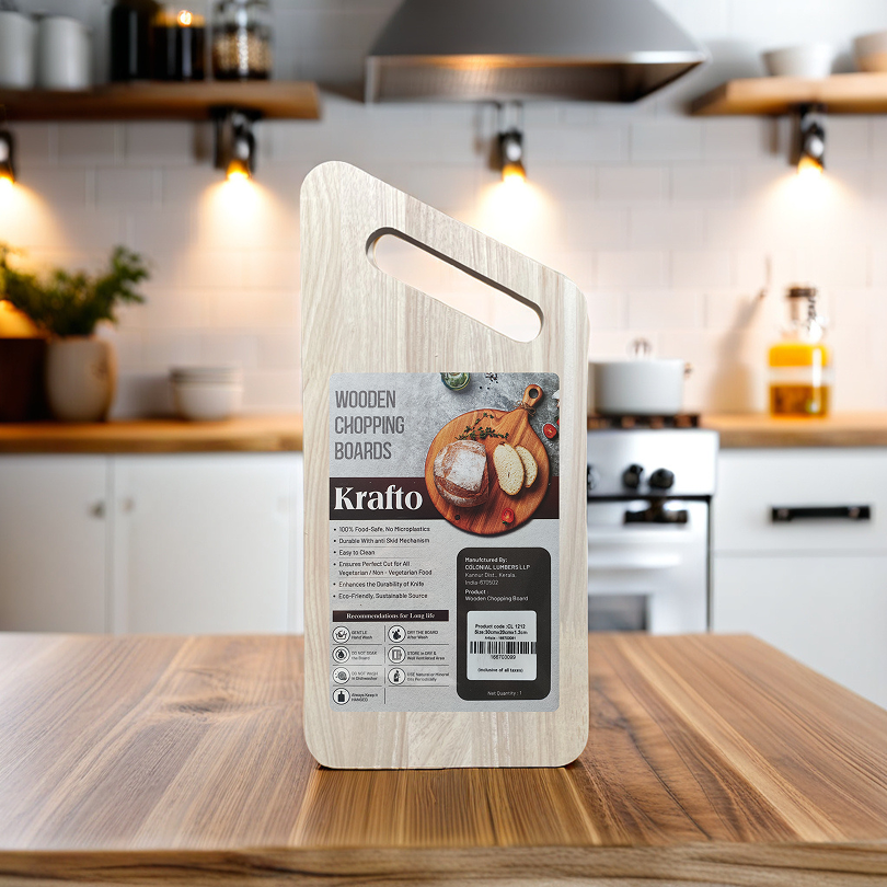 Angled Grip Cutting Board