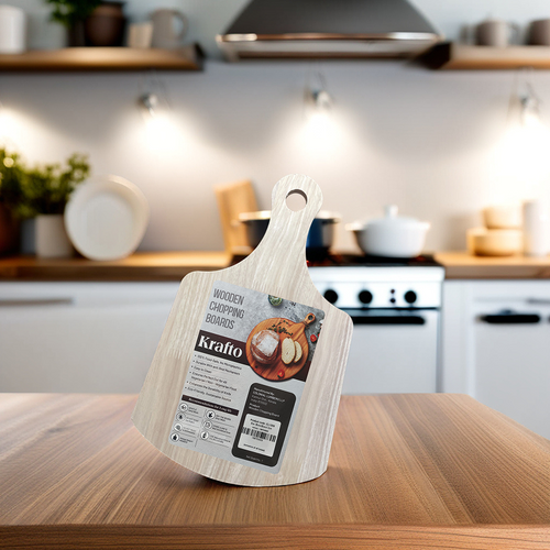 Curved Handle Cutting Board